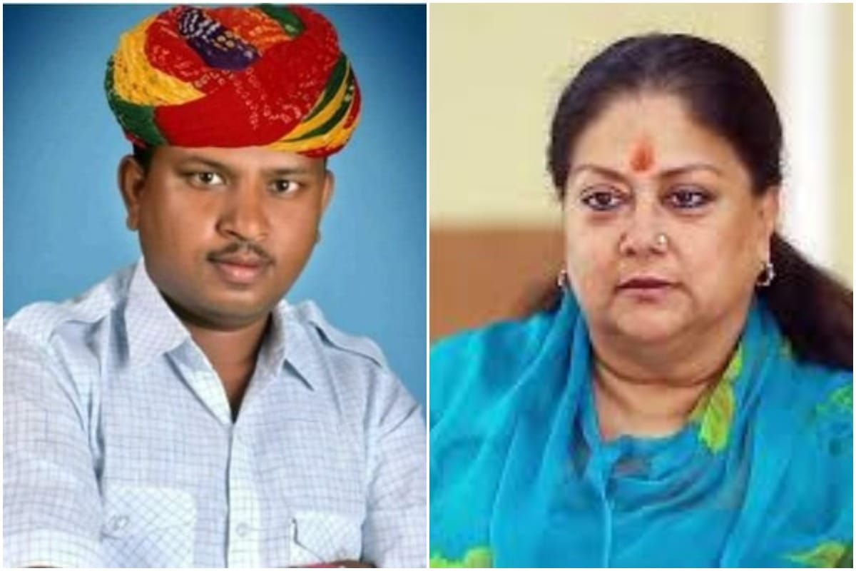 Congress MLA said about ex Cm Vasundhra raje, she were busy in open wine bottle