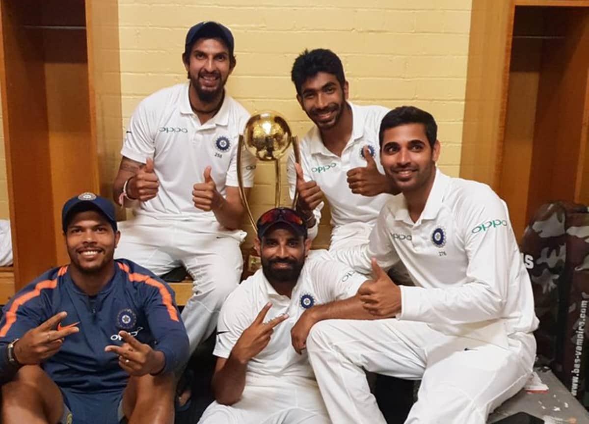 rishabh pant and virat kohli dance with bharat army after wins in australia