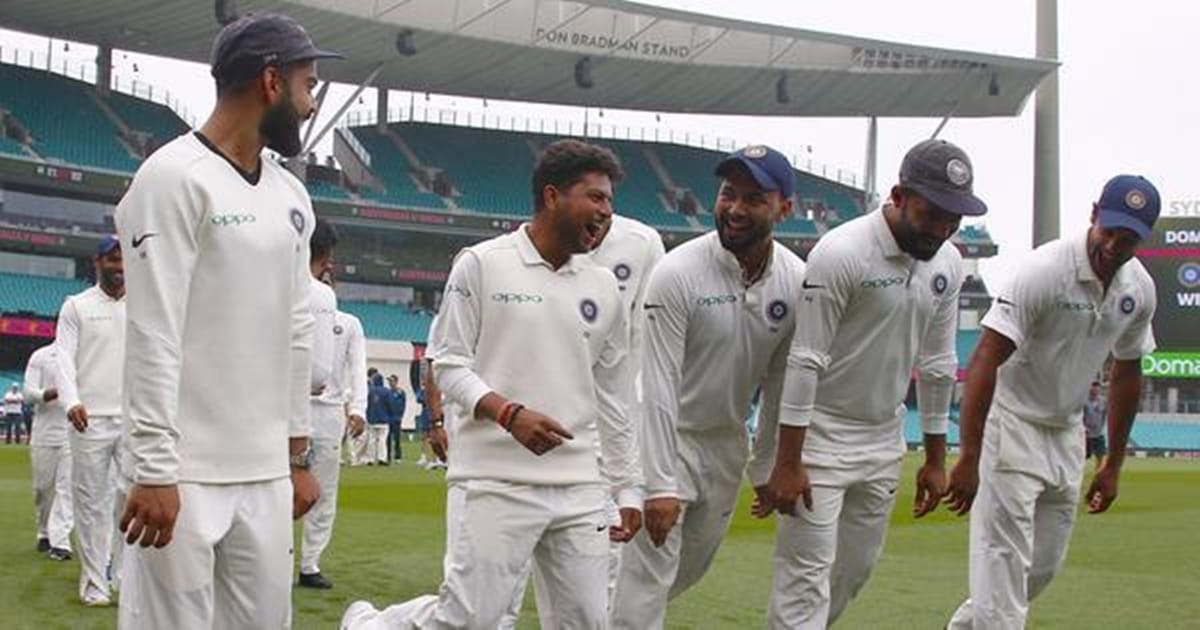 cheteshwar pujara fails to copy rishabh pant dance moves virat kohli gives fitting reply