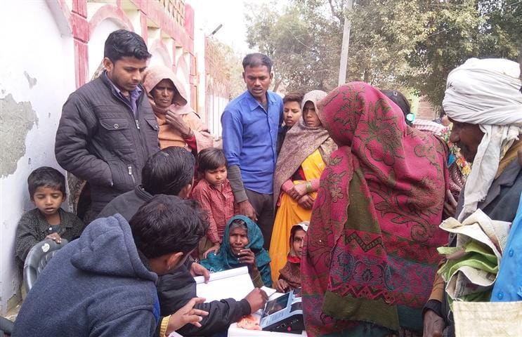 Rampage over ration distribution, Nokhonkonk