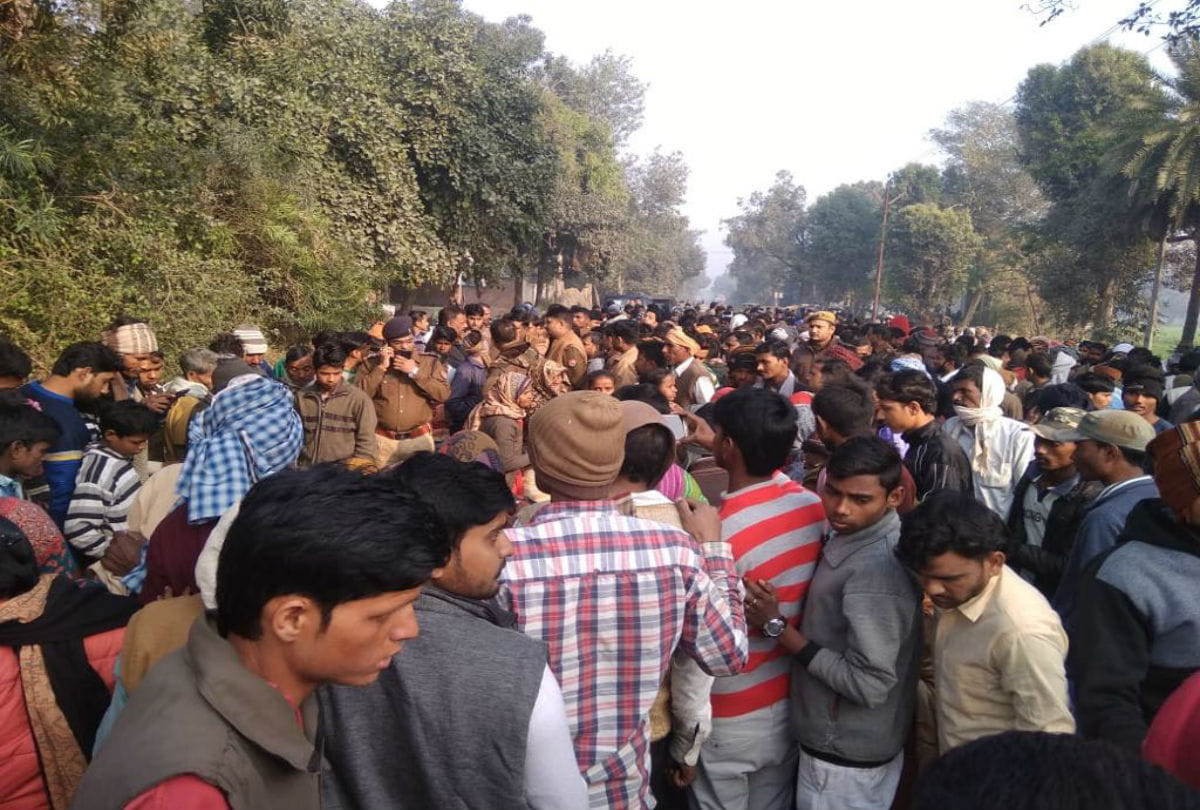 school girl crushed to death by truck in mainpuri