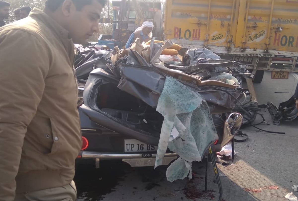 रोडवेज बस की चपेट में आने से एक की मौत, दूसरा गंभीर