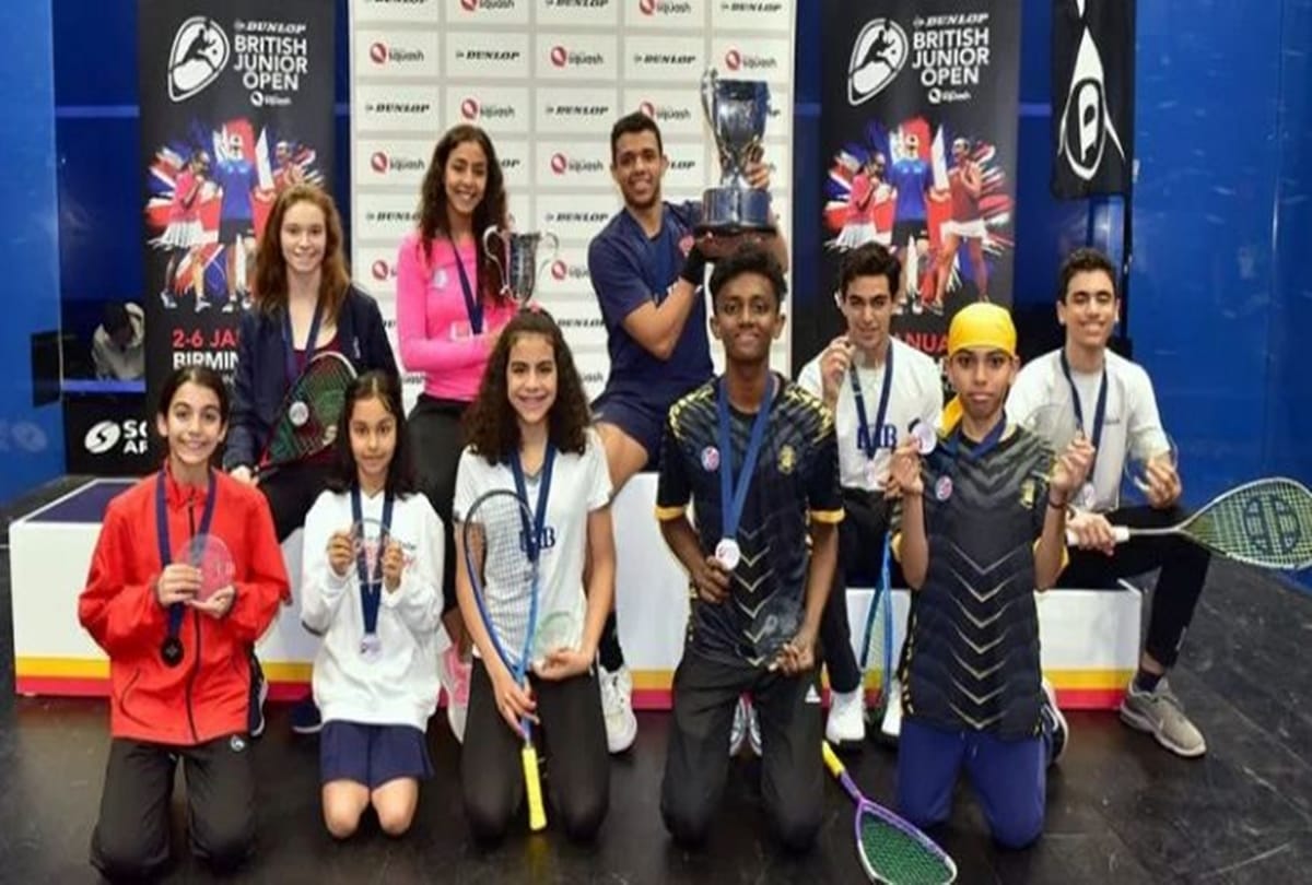 10 year anhad singh wins British junior open squash 2019