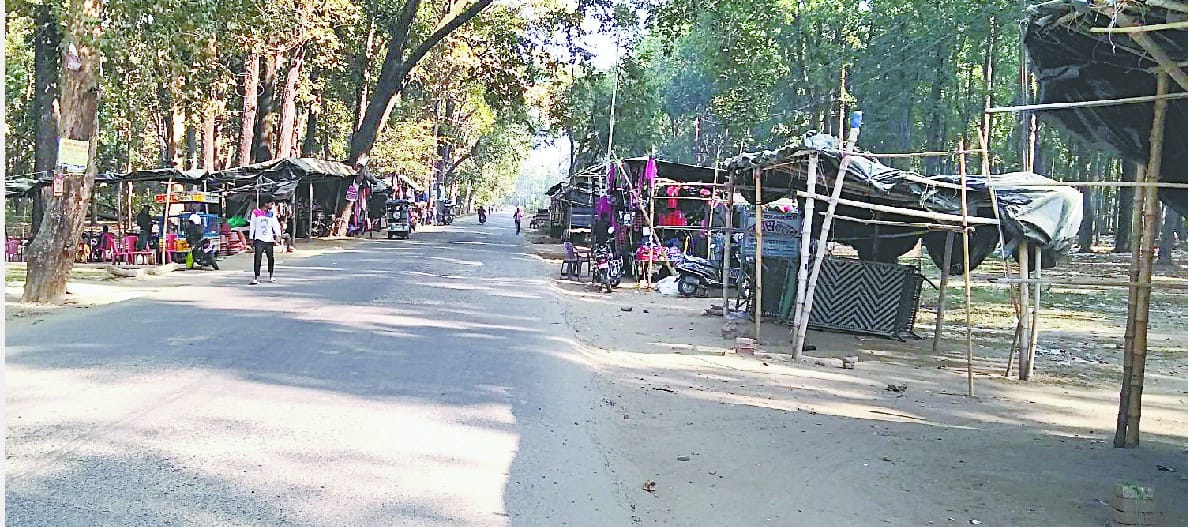 Encroachment on India-Nepal road