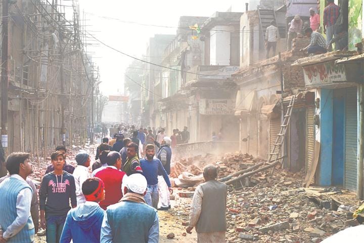 Encroachment: Kalyan Singh's Kotha Administration on the Kothi!