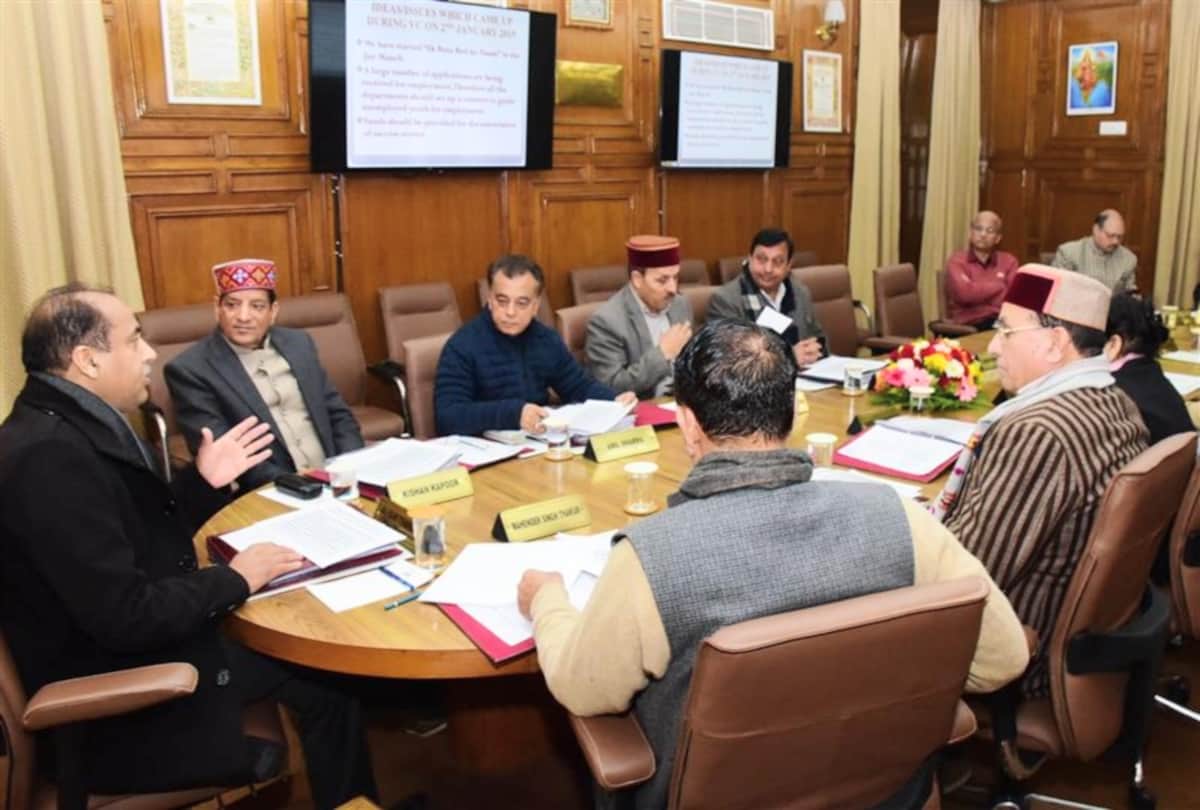 himachal cabinet meeting will be held on 25 february in shimla