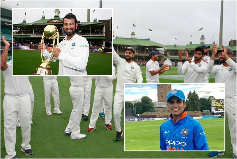 shubhman gill says cheteshwar pujara set benchmark for young players