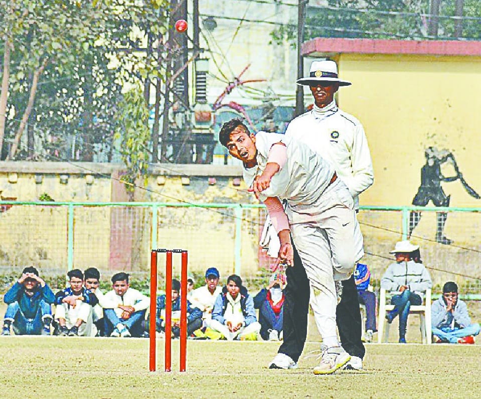 Bowler Harsh's spin runs magic; UP gets 69 runs lead