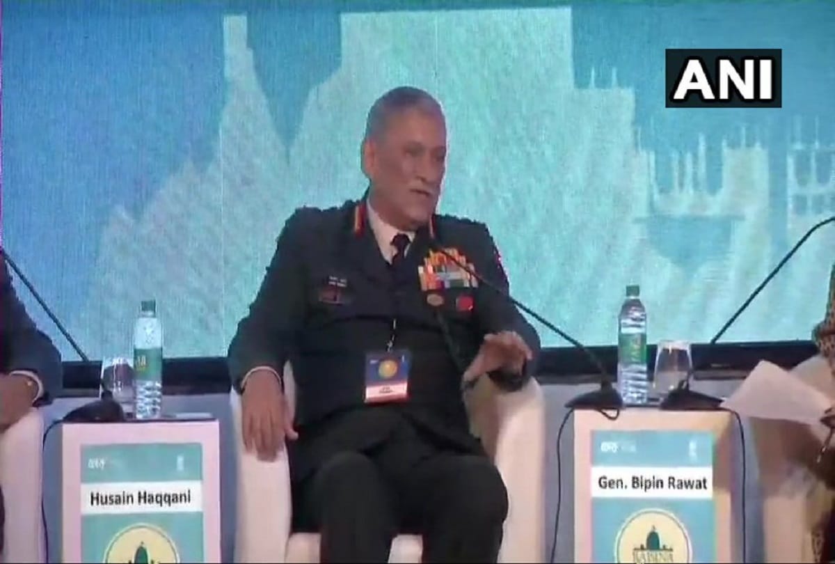 Army chief bipin rawat speaks at raisina dialogue 2019 social media radicalisation jammu kashmir