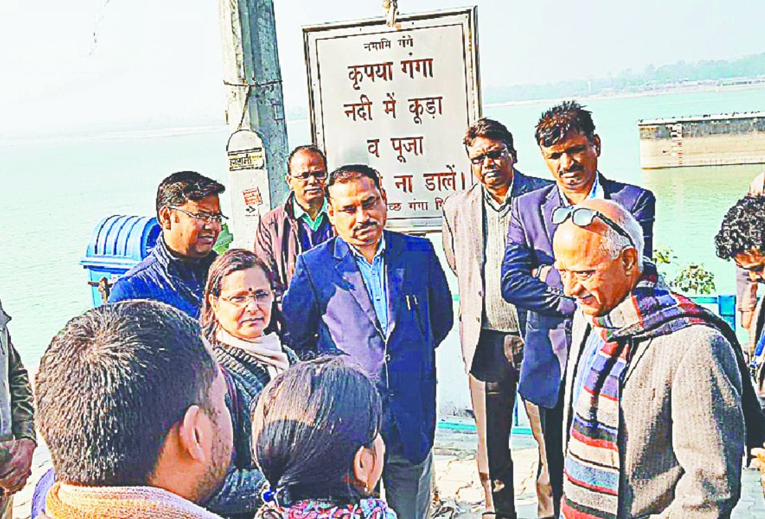 Ganga Jal's Sample taken by NGT team