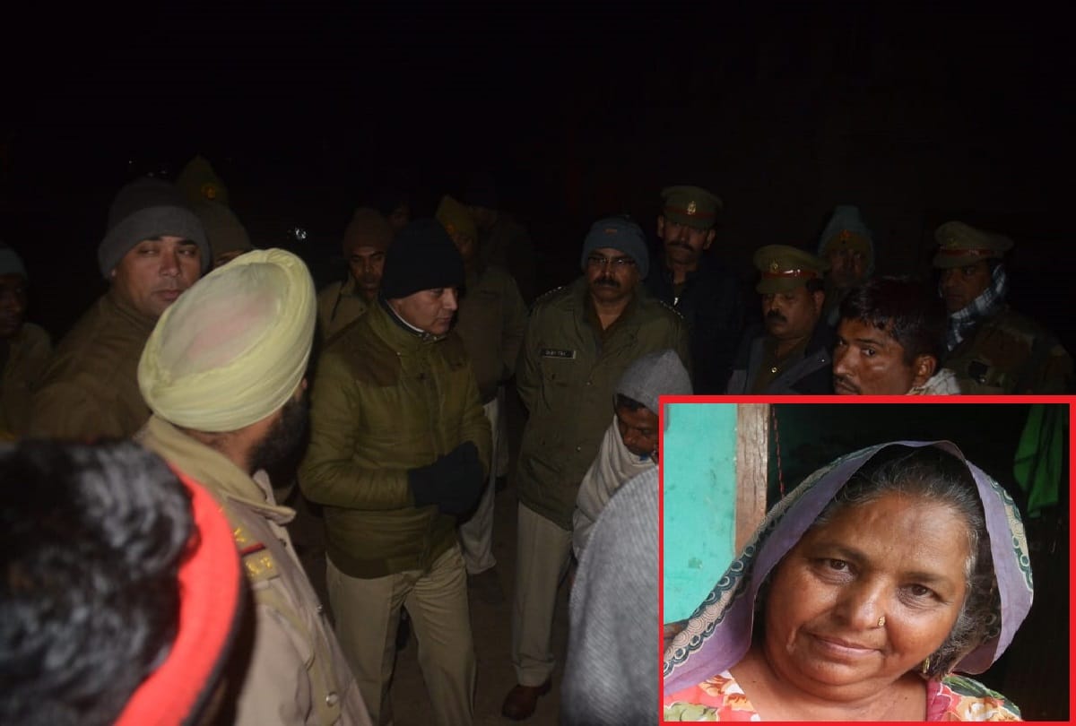 Baghpat, Police Dabish in search of accused, and woman's death, stress