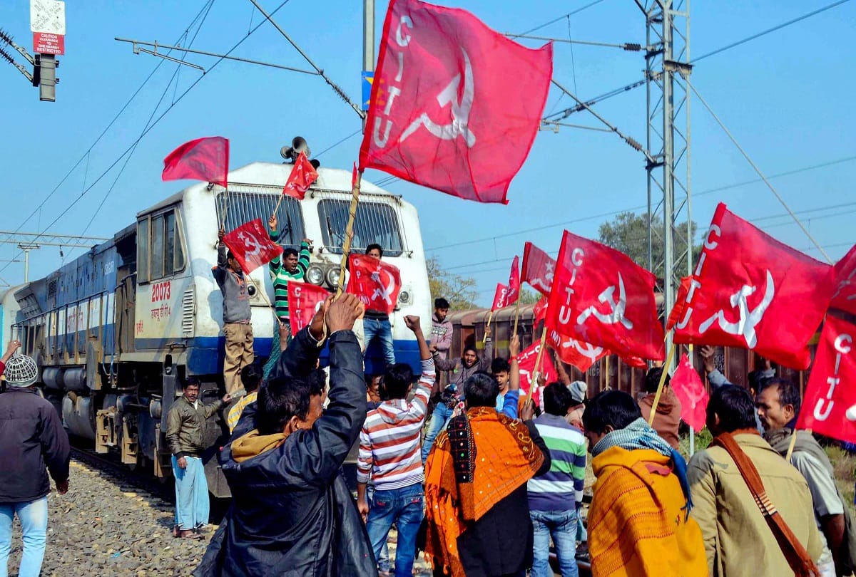 second day of trade union strike, see the pictures
