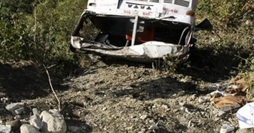 most painful bus accident in mussoorie 22 passengers were killed