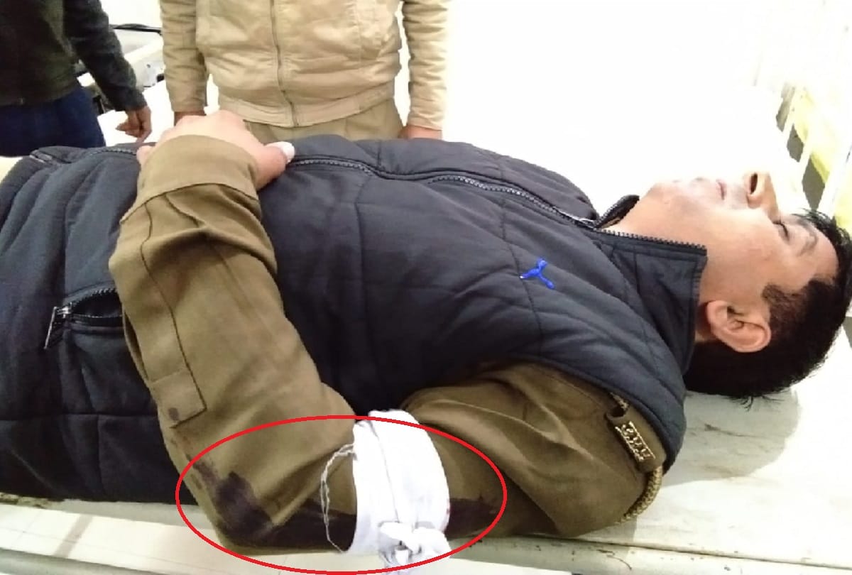 Encounter in muzaffarnagar and arrested of two accused