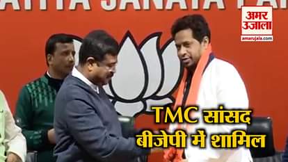 TMC MP Saumitra Khan joins BJP