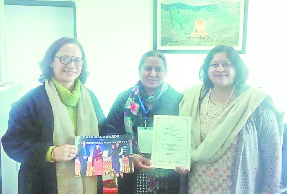 shimla Anganwadi worker Mithala awarded with National Award