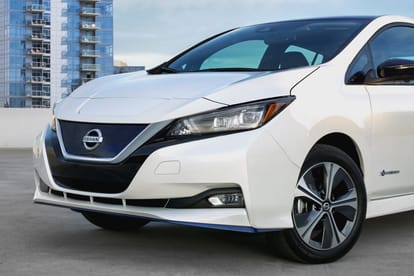 Nissan Electric Car Leafe plus Debute in CES 2019, see the images