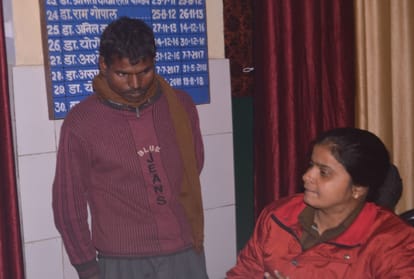 a new born baby stolen from hospital of gonda
