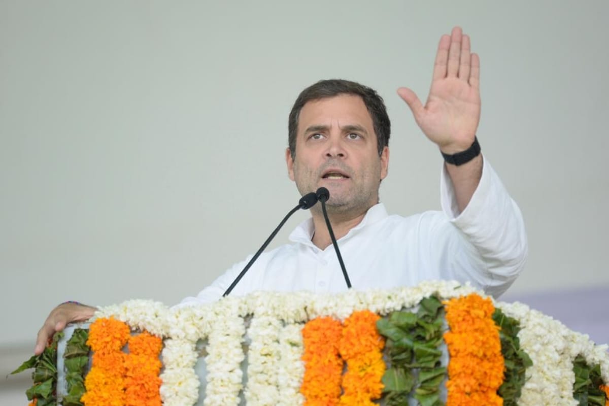 congress president Rahul Gandhi rally in Agra on February