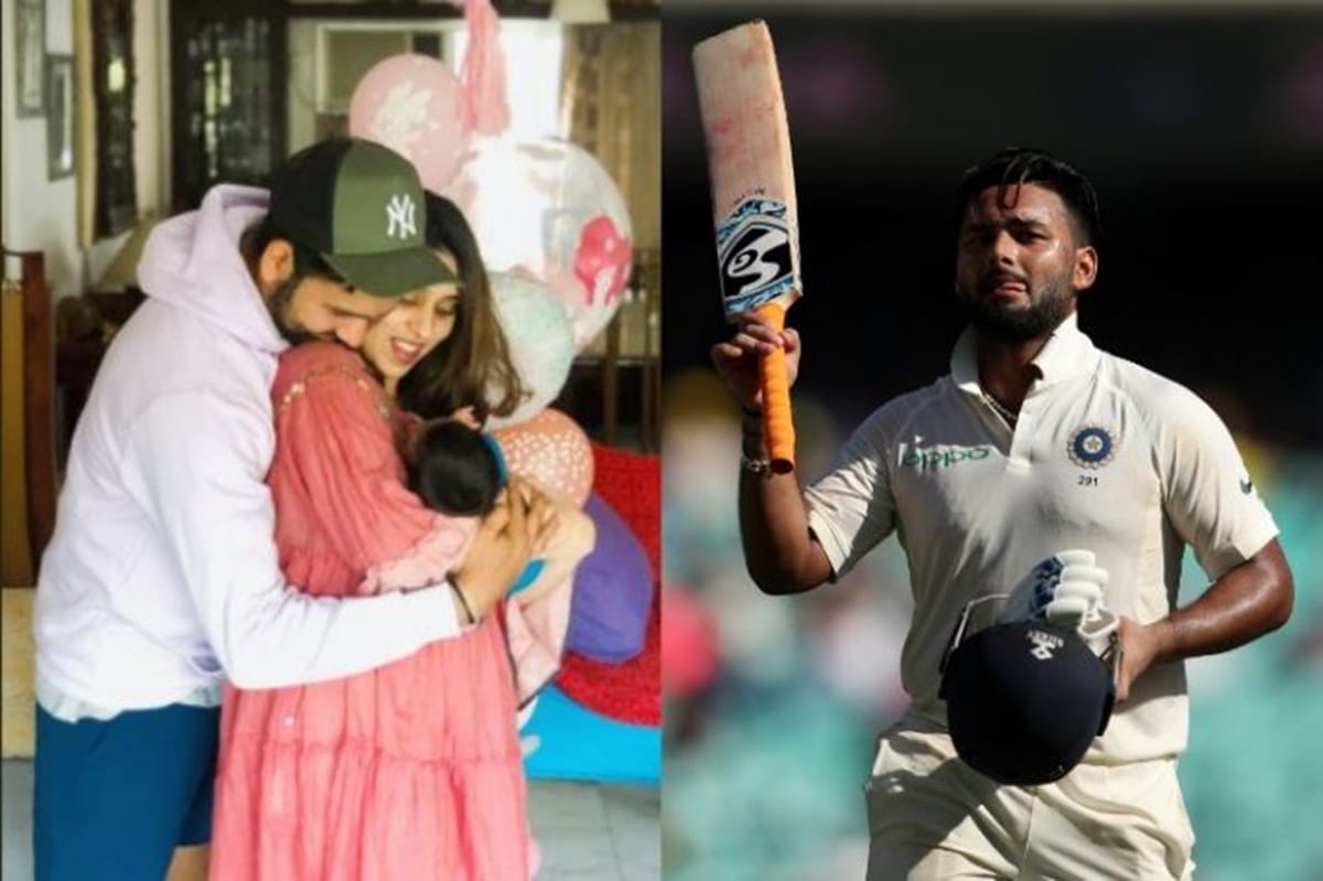 rohit sharma brutally trolled rishabh pant over baby sitter comment