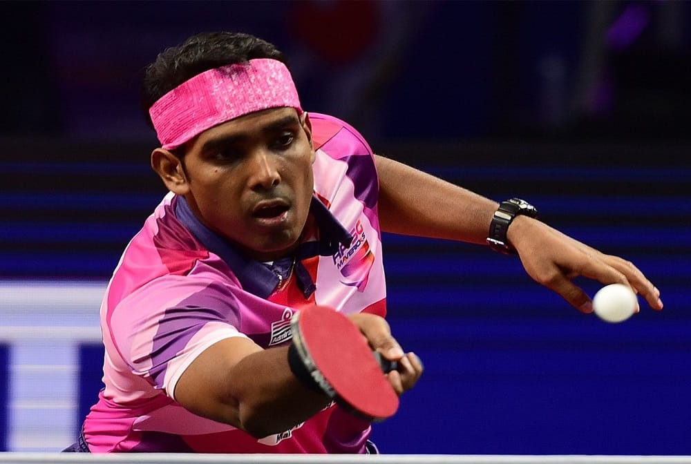 Renonwd Table Tennis Player Achanta Sharath Kamal in Chandigarh