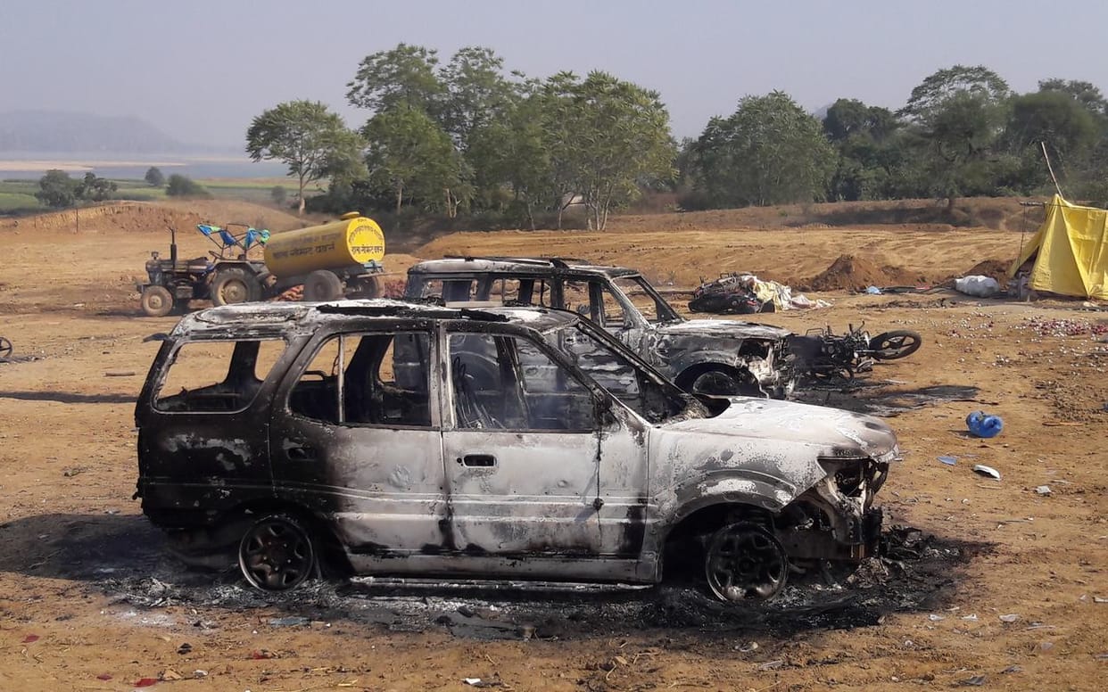 Ruckus on sand site by villagers in sonbhadra