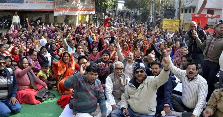 Pension restoration: Strike work stopped