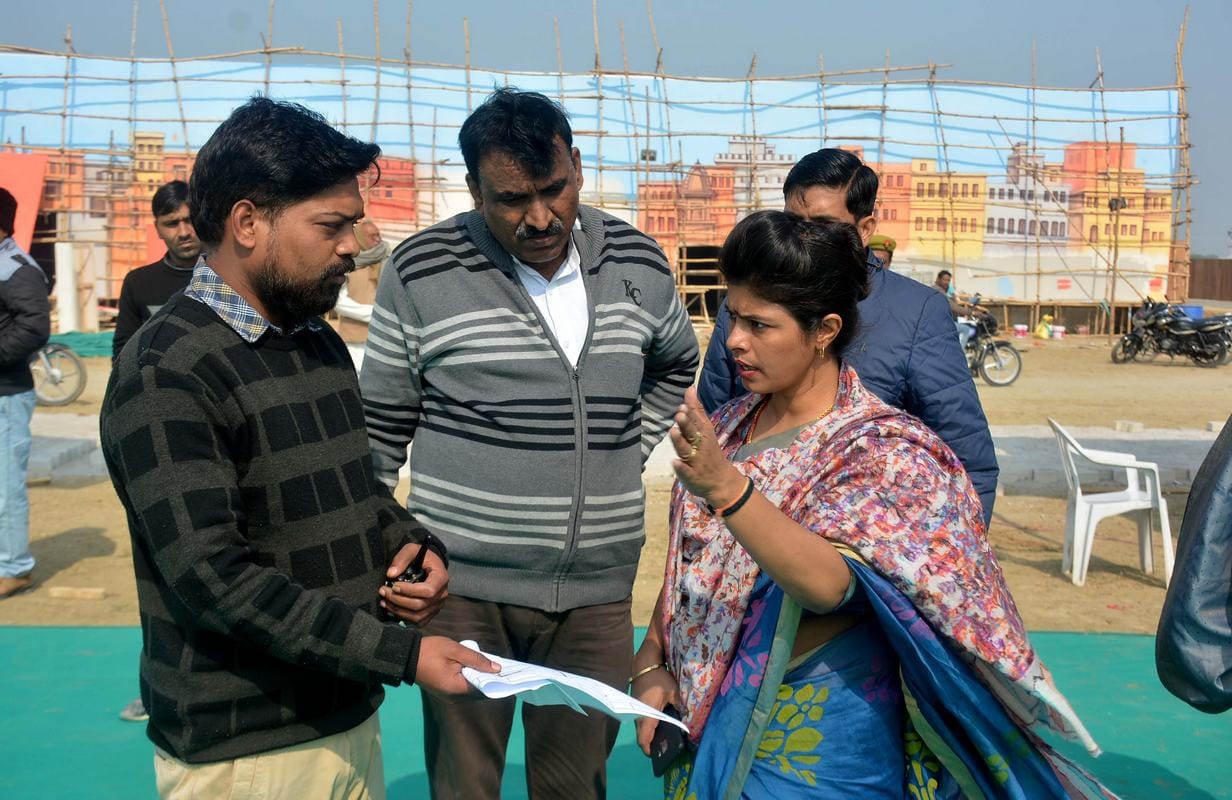 NRI state minister swati singh angry in varanasi yhis is the reason