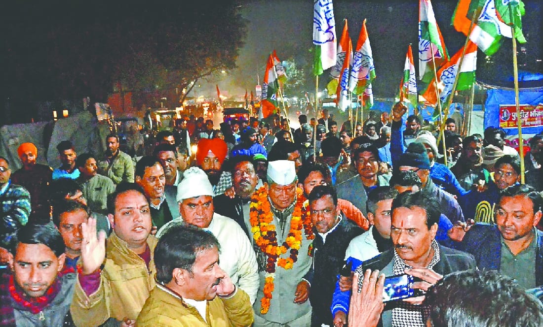 Congress leader Harish rawat ganga ganna yatra haridwar