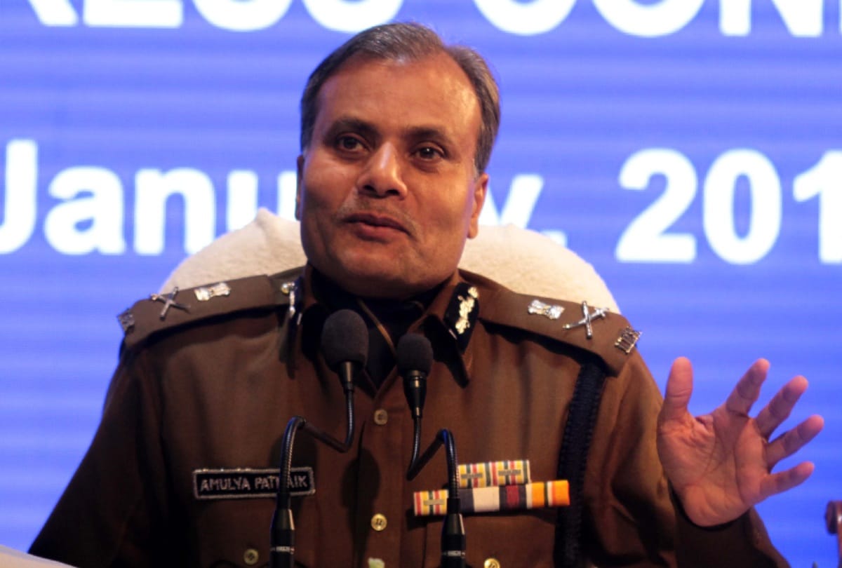  delhi Police Commissioner Amulya Patnaik's farewell today amid controversies