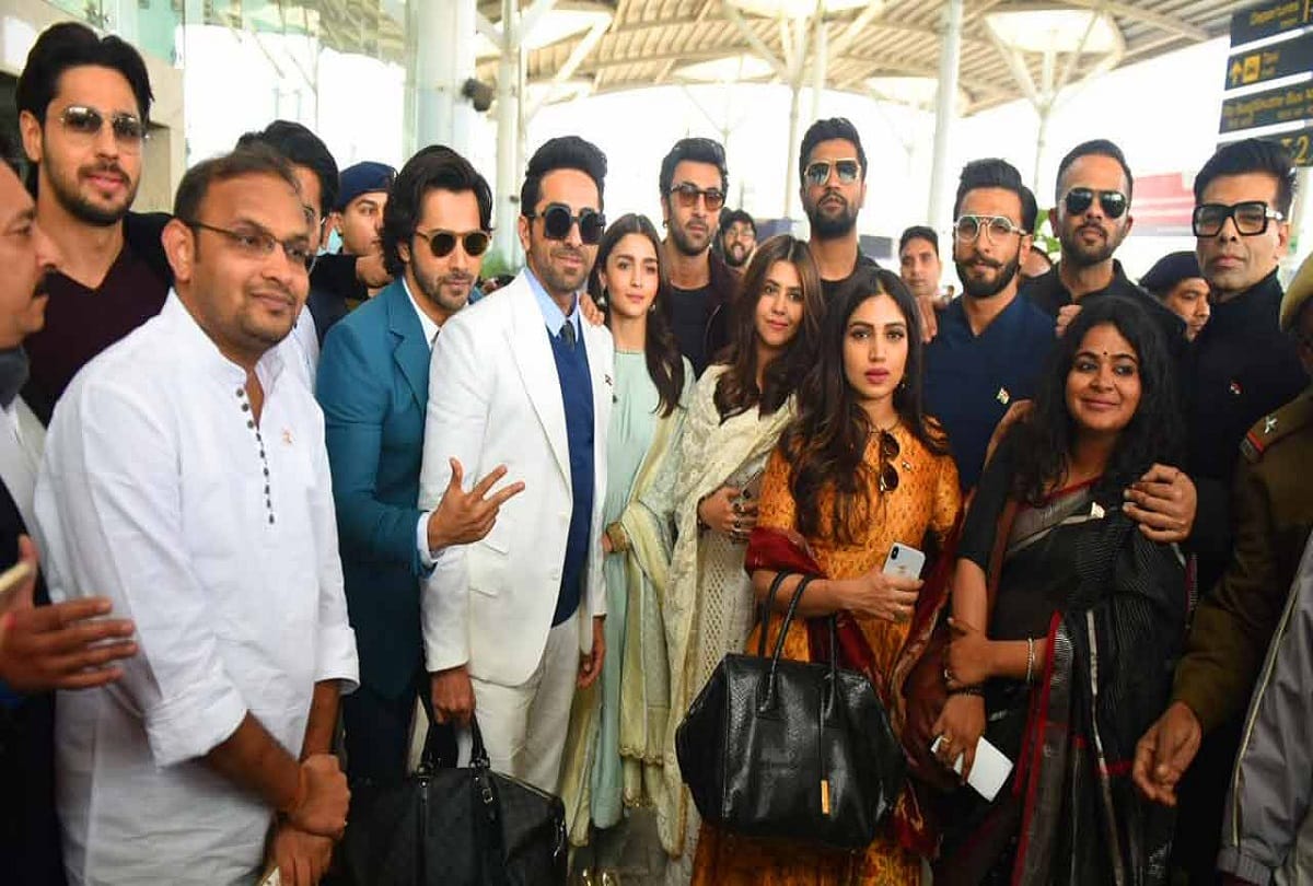 karan johar ranveer singh and others film stars head to delhi to meet pm modi today