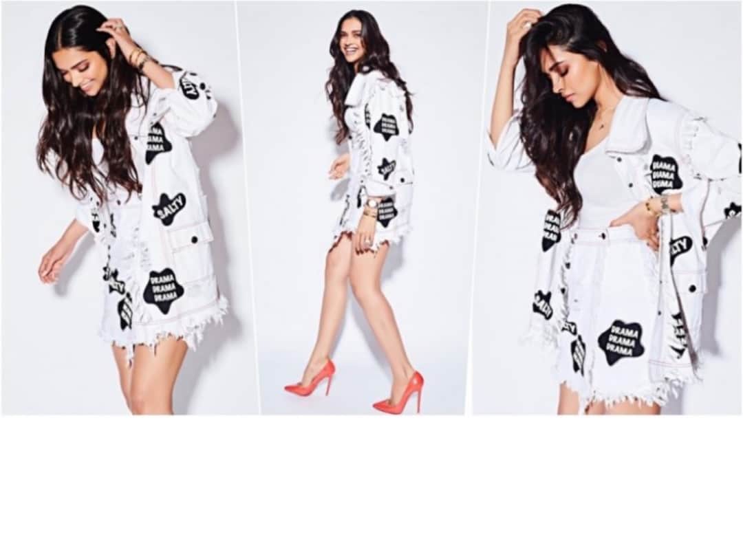 Deepika Padukone's latest White Look is too Hot to Set the Temperature on