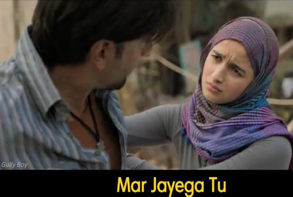 mumbai police used gully boy meme for promote road safety