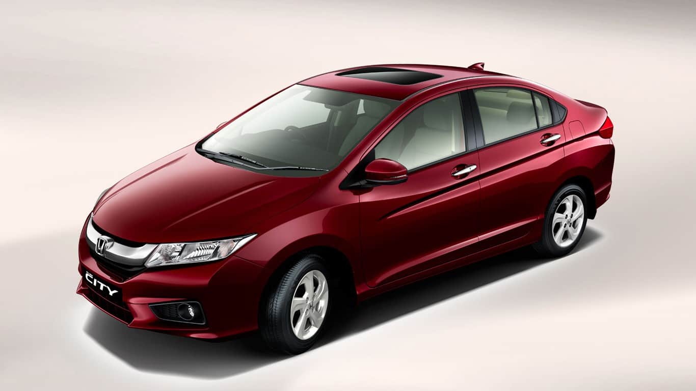 Honda City ZX MT Launched in radiant red metallic and lunar silver metallic colors at Rs 12.75 lakh