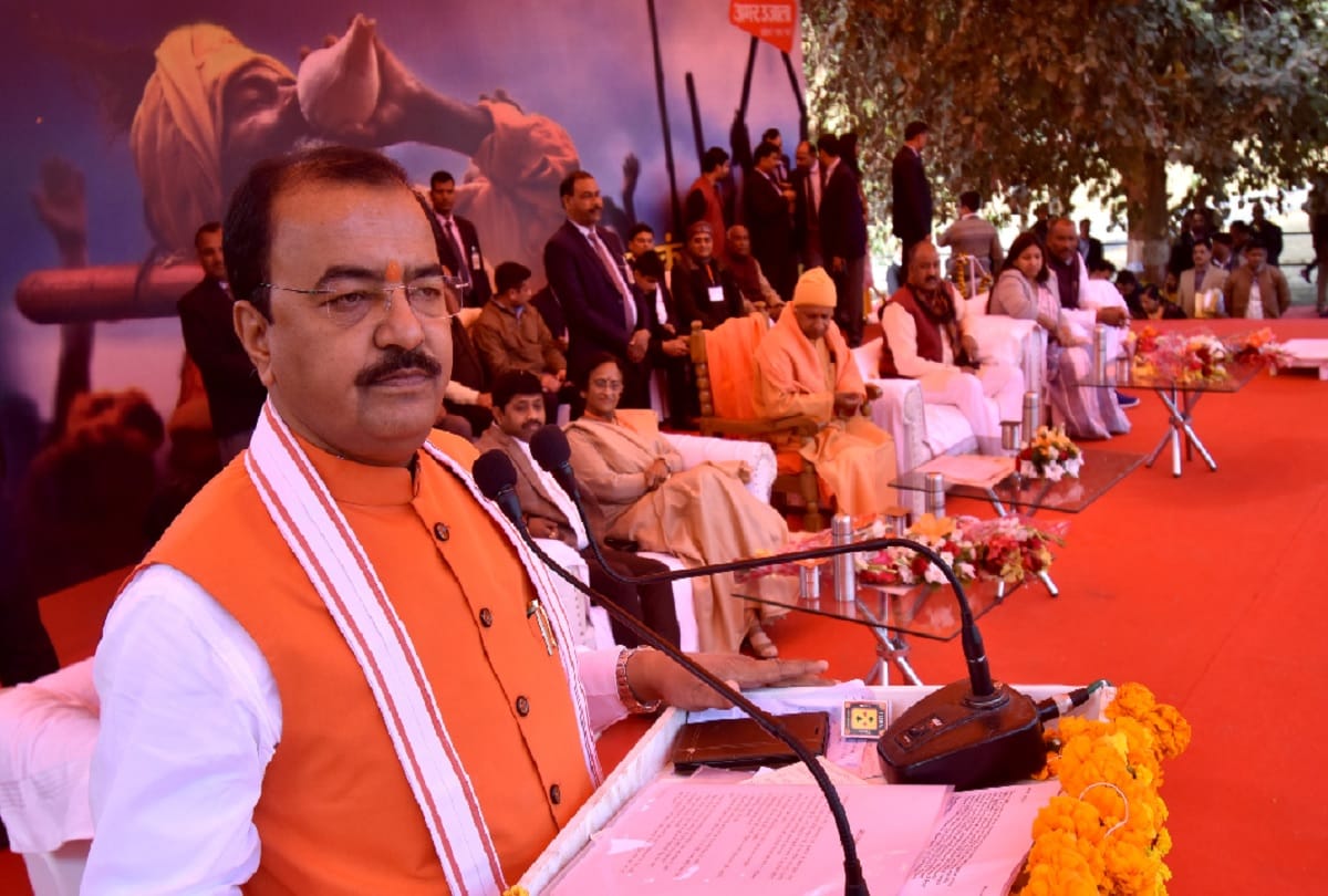 martyr village road will built on their name says deputy cm keshav prasad maurya