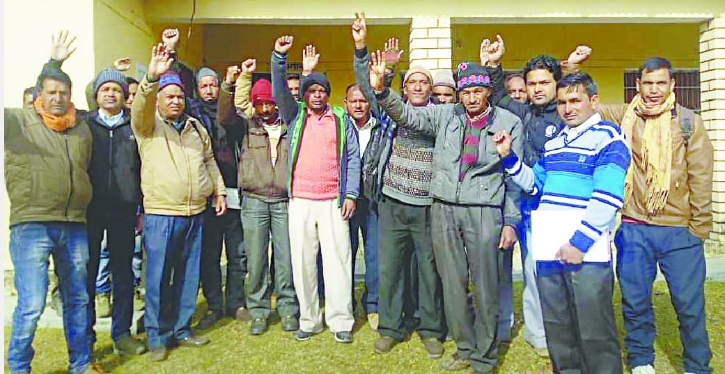 people protested for their