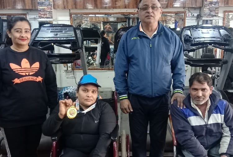 Local Sports, Success Story of Para Athlete National Champion Geeta, Power Lifting