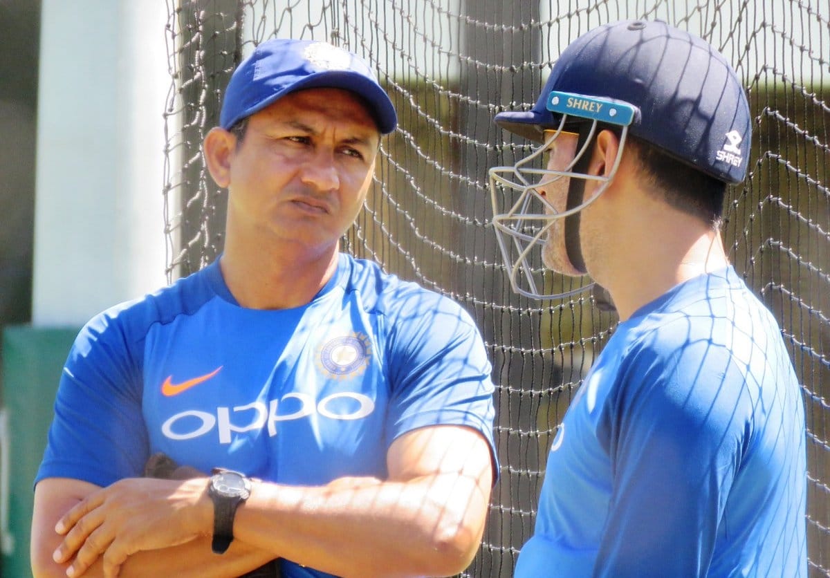 indian cricket team forced to do indoor practice due to rain