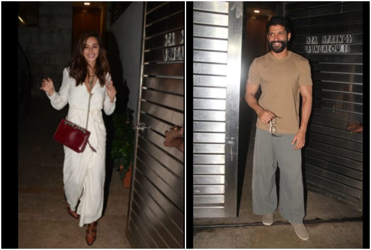 Shibani Dandekar Dressed Up For Boyfriend Farhan Akhtar Birthday Party