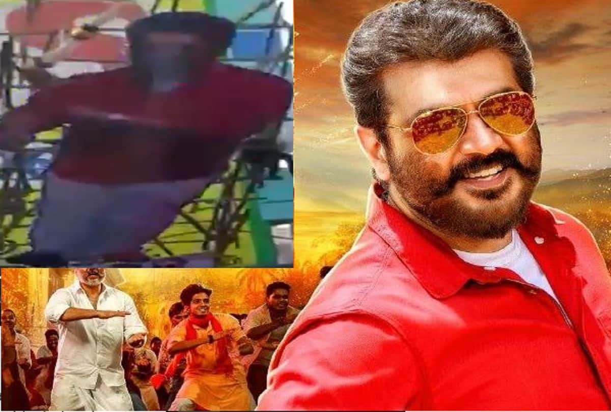 Thala Ajith huge cut out falls on fans and 5 injured in Tamil Nadu