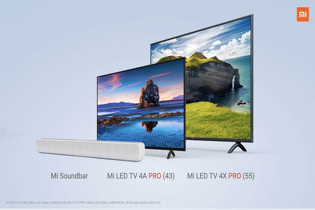 Xiaomi Mi TV 4X Pro 55-Inch, Mi TV 4A Pro 43-Inch Launched in India, Know price and specifications