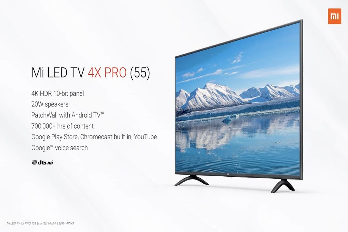 Xiaomi Mi TV 4X Pro 55-Inch, Mi TV 4A Pro 43-Inch Launched in India, Know price and specifications