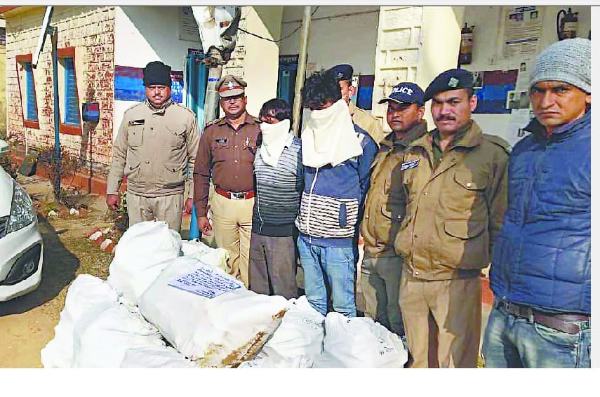 Two people of Haryana arrested with 726 bottles of liquor