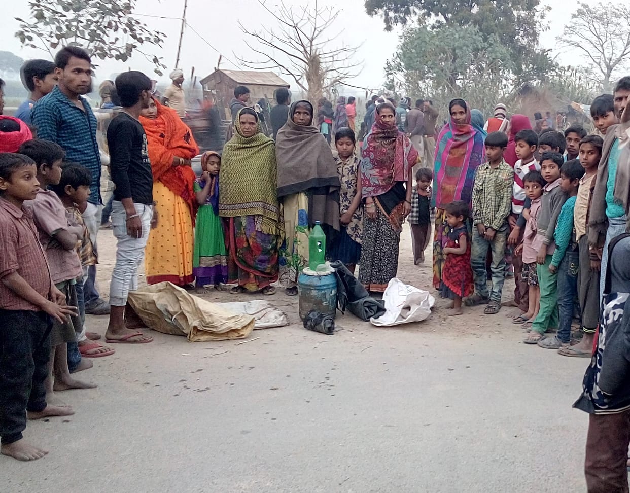 Women's commotion on the sale of alcohol