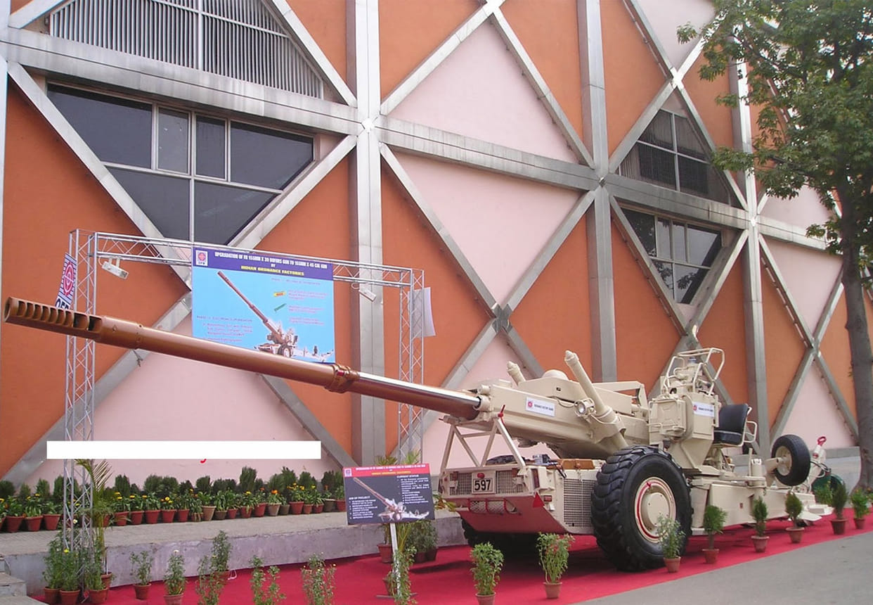 Burglary in safety of the ordnance factory in kanpur