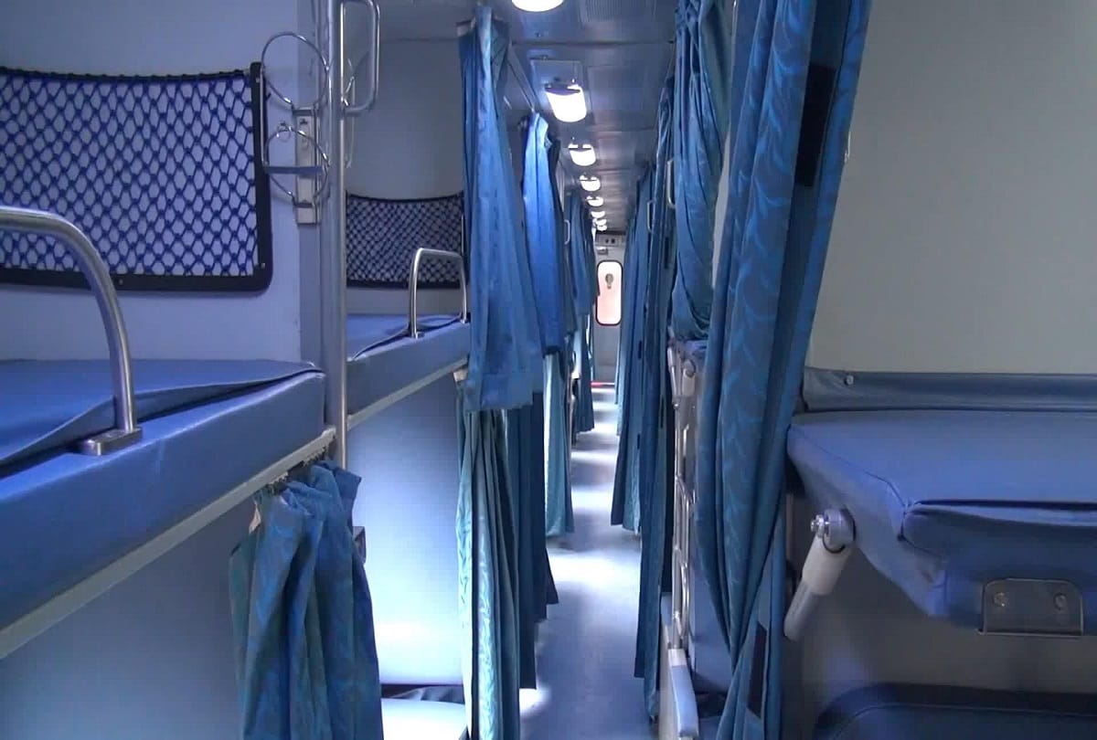 railway passenger who travel in sleeper class, will available big facility by nit Students