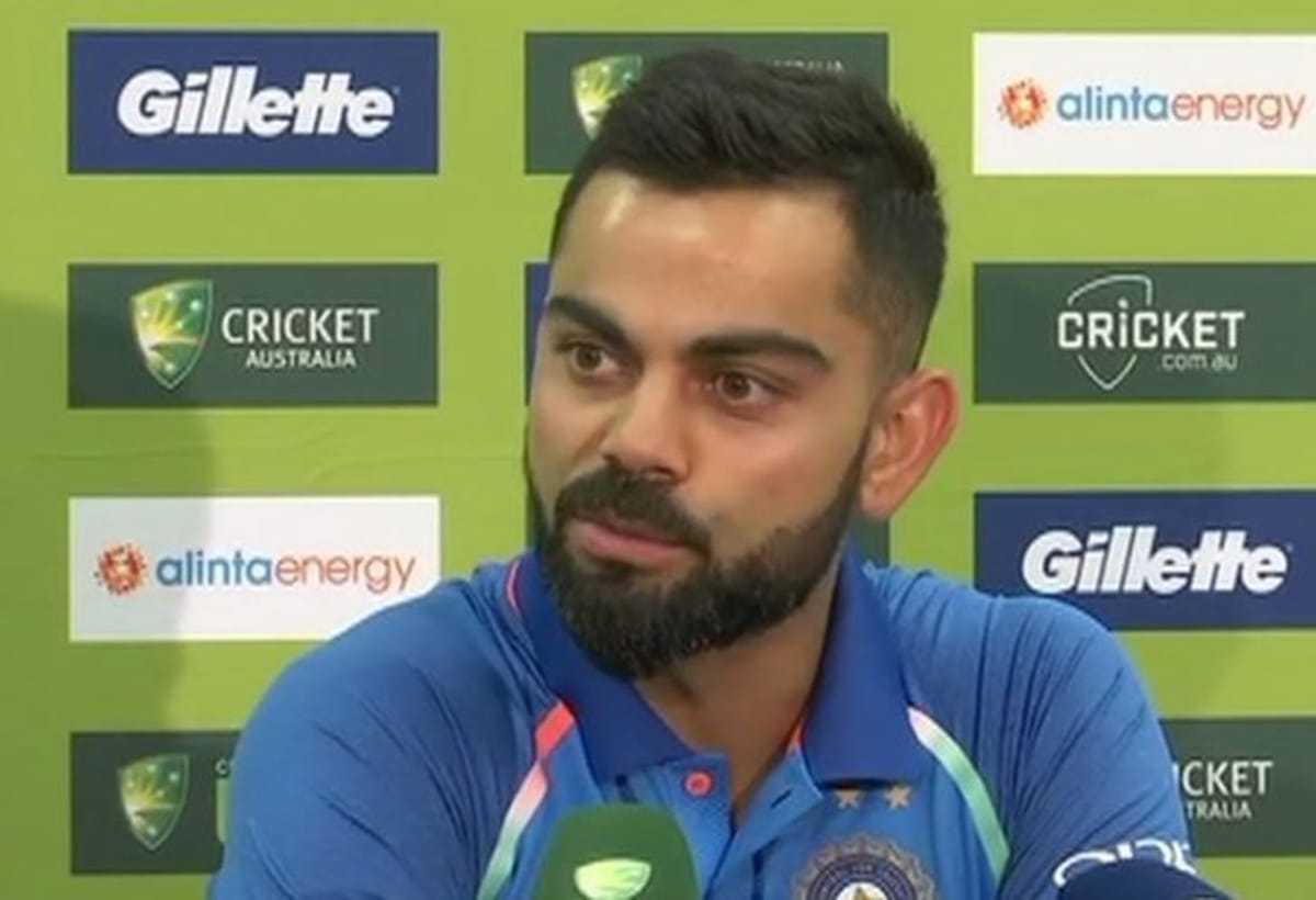 virat kohli says Marcus Stoinis is dangerous player before 1st t20i against australia