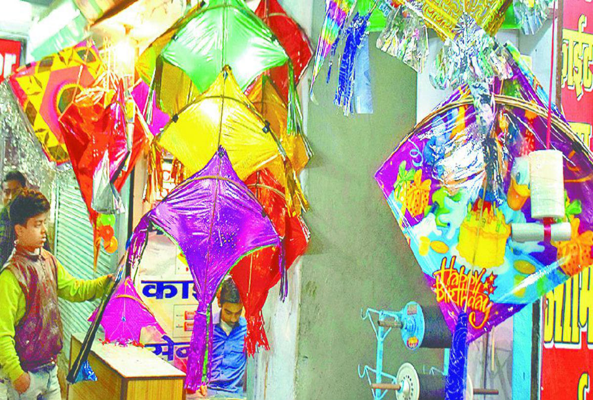 makar sankranti kite festival celebration in agra