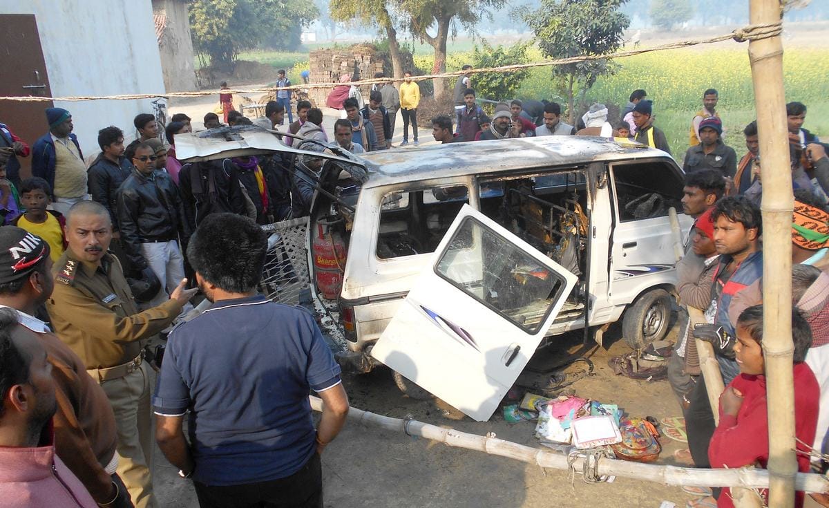 15 school vehicle accident since last five year in bhadohi district