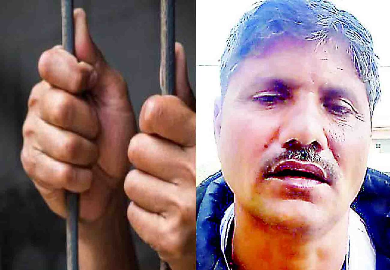 a man beaten by bjp leaders in sdm office
